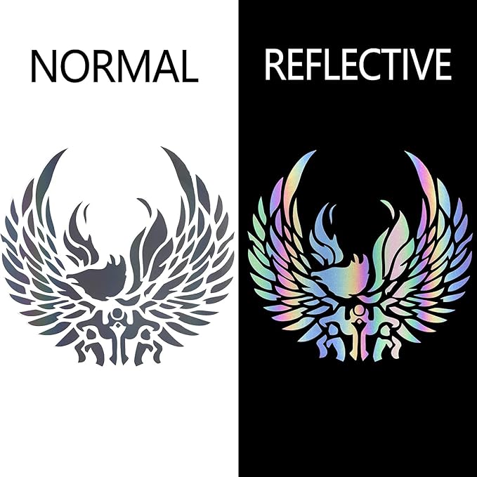 HTVVETUR Reflective Rainbow HTV Heat Transfer Vinyl Roll 12 Inch by 5 Feet Iron - Image 5