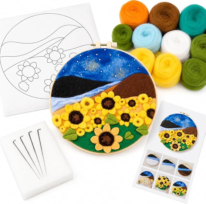 MZSMYKCH Wool Felting kit by Unknown