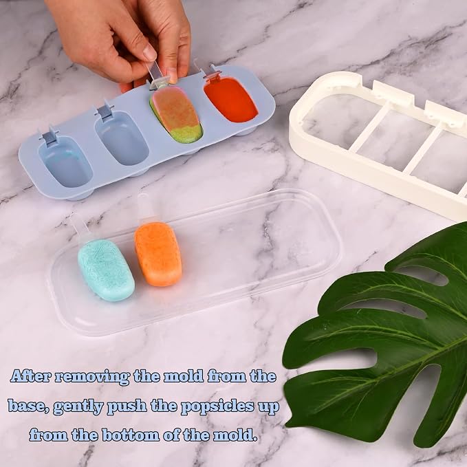 WMKGG 1.2 oz Super Mini Popsicle Silicone Molds - Image 2