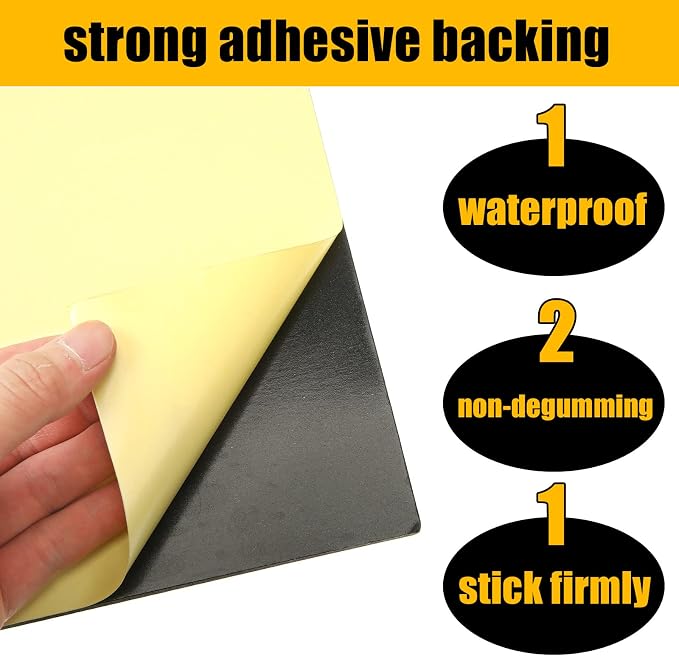 Frienda 8 Pcs Adhesive Foam Padding Sheets - Image 5