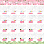JellyArch 20 Set Flower DIY Painting Kit Ceramic to Paint Your Own Statues - Image 3