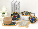 Lanyani 10pcs Wooden Assorted Shapes Mosaic Bases - Image 7