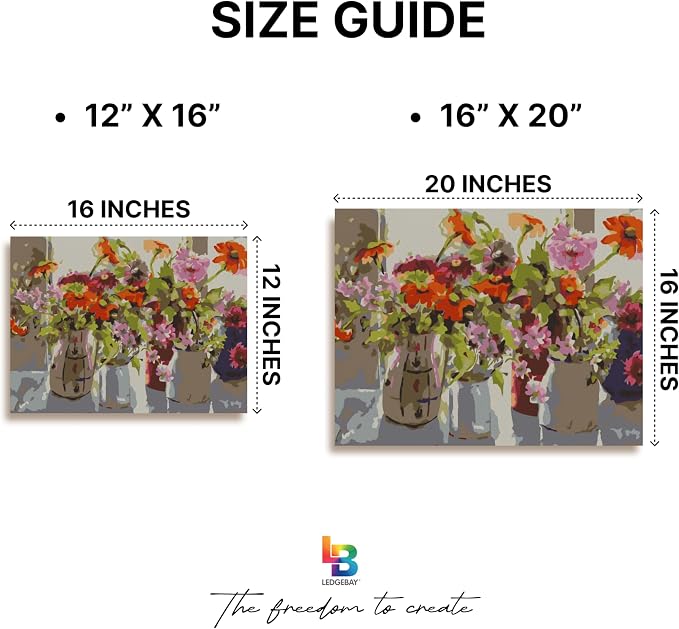 Ledgebay DIY Paint by Numbers Kit - Image 5