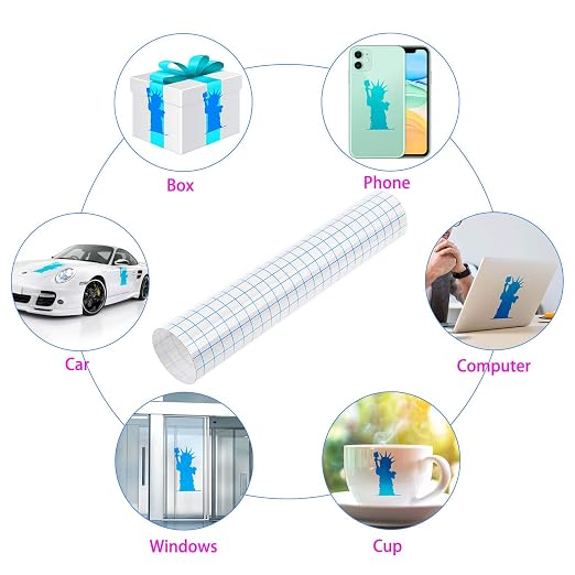 selizo Transfer Tape, 20 Pack Transfer Tape Clear Contact Paper - Image 6