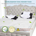 DONAMA Cervical Pillow for Neck and Shoulder Pain Relief, Cooling Contour - Image 7