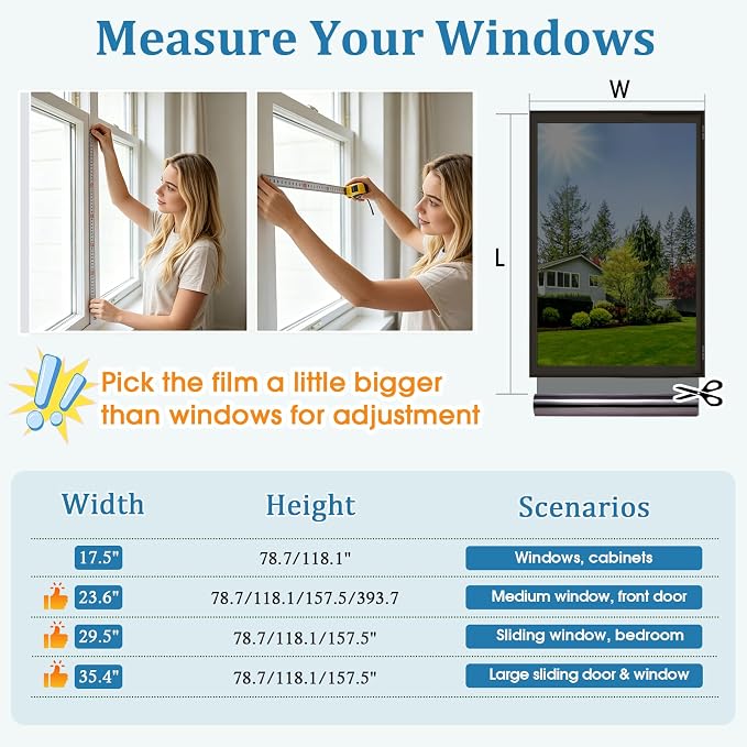 Coavas One Way Privacy Window Film - Image 7