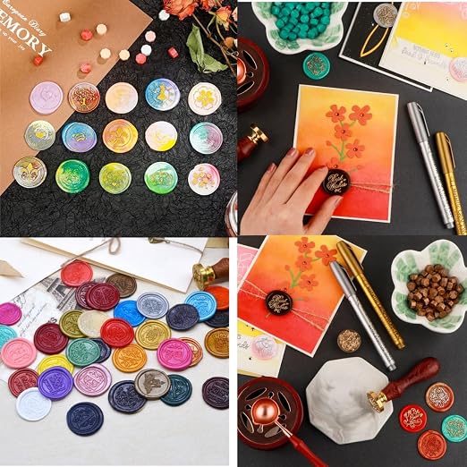 600 Pcs Assorted Sealing Wax Beads - Image 5