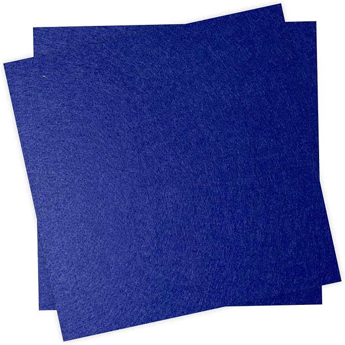 12" x 12" Felt Fabric Sheets for Crafts, 1mm Thick, Squares Felt Paper for by YHOLSDAS