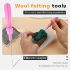 QMNNMA Needle Felting Needles, Needle Felting Tools Set - Image 3