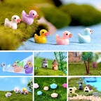 CHAKANLX 200 Pieces Fairy Garden Accessories, Mini Resin Ducks, Fairy Garden Kit - Image 2