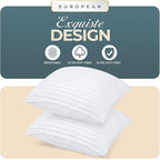 Utopia Bedding Bed Pillows for Sleeping European Size, Down Alternative Pillow - Image 2