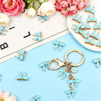Bow Charms for Bracelet Jewelry Making Cute Bracelet Charms | 18Pcs, Bow Charms - Image 3