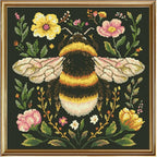 FREEBLOSS 11CT Stamped Cross Stitch Kit by FreeandCreativeCraftsArt