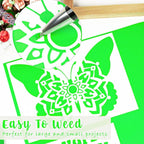 VINYL FROG Neon Green Matte Vinyl Roll 12" x10ft - Image 2