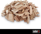 Weber Apple Wood Chips Outdoor Cooking Fuel, 2 lb – Premium BBQ Smoking & - Image 2