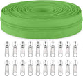 Sawoake #5 Nylon Coil Zippers by The Yard Bulk 10 Yards by Zipper