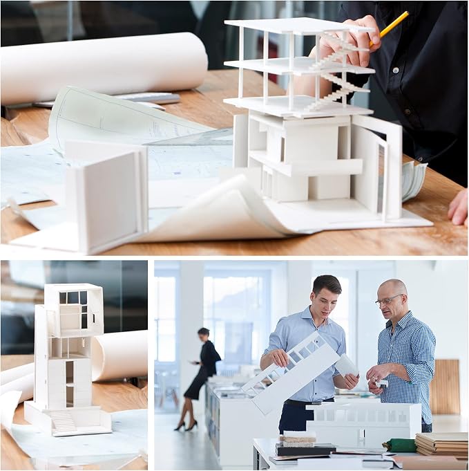 50 Pack White Foam Board for Projects, 11 x 13.7Inch Foam Core Baking Board Mat - Image 5
