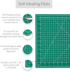 WA Portman Self Healing Cutting Mat & Rotary Cutter - Image 2