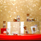 Yungyan 50 Pieces Small Mini Glass Bottles Jars - Image 7