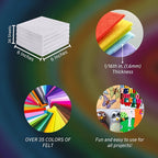 FabricLA Acrylic Felt Sheets for Crafts - Image 3