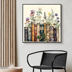 EIBEILI Square Drill Diamond Painting-Book Flower Diamond Art Wall Decor | - Image 5