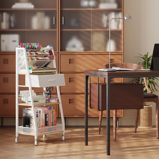 Homsorout 3 Tier Rolling Cart - Image 7