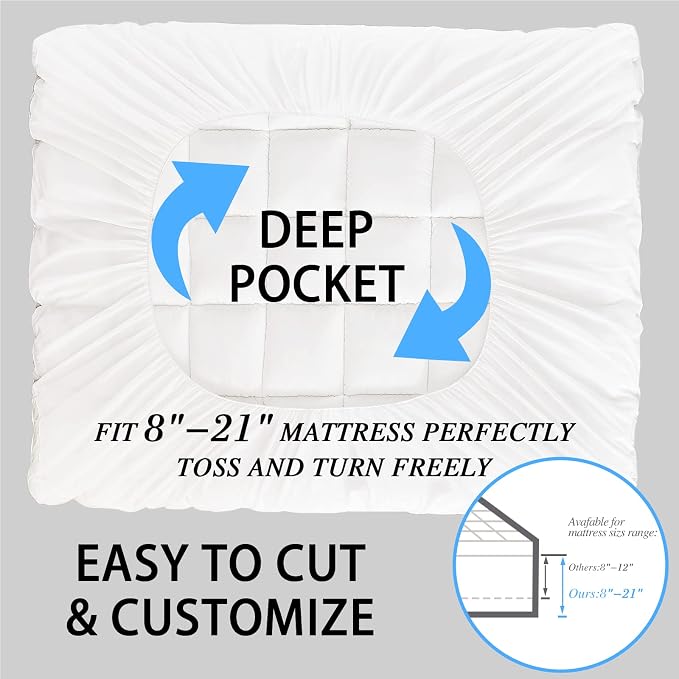 CYMULA Twin XL Mattress Topper - Image 6