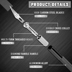 DIYSELF 2 Pack Exacto Knife Set - Image 6