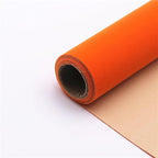 Orange Large Size Self Adhesive Soft Velvet Drawer Liner DIY Fabric Felt Liner - Image 3