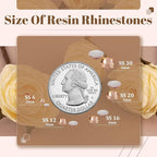 6000PCS 4mm Resin Rhinestones Bulk - Image 3