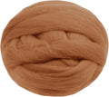 JeogYong Needle Felting Wool, 7.05oz Wool Roving Chunky Wool Yarn, Light Camel by JeogYong