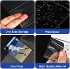 100 Pack 9 Pocket Card Sleeves Binder Sheets, Holds 1800 Cards, Trading Card - Image 4
