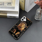 ZHEGAILIAN Case for iPhone 16 Plus, Galaxy Lion Gold Durable Shockproof - Image 4