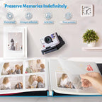 Artfeel Photo Album Self Adhesive Scrapbook, 120 Pages Large Photo Book - Image 2