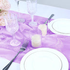 VACVELT Light Purple Sheer Organza Fabric by The Yard 60" Wide | - Image 4