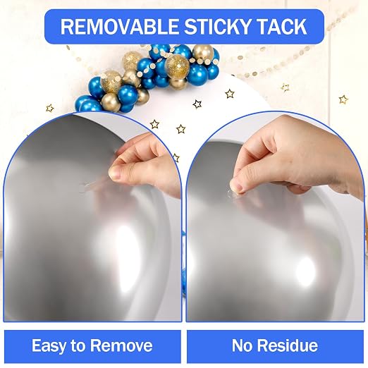 JANYUN 140 Pcs Double Sided Sticky Dots Removable Round Putty Clear Double - Image 3