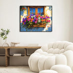 Paint by Numbers Kit for Adults, Flower Window DIY Painting Kit, 16x20 Inch | - Image 6