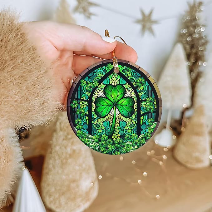 Irish St. Patrick's Day Ceramic Ornament - Image 6