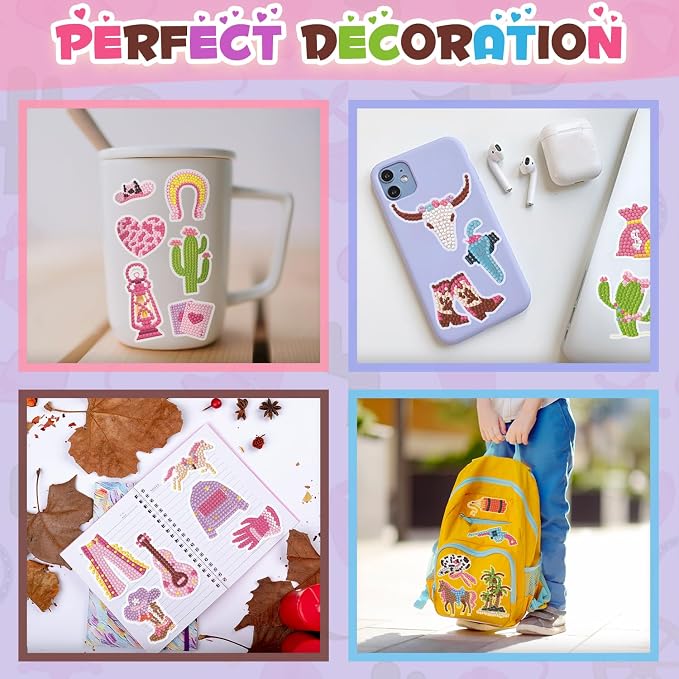 Labeol Diamond Art Kits for Kids Boys and Girls Ages 6-8-10-12 Easy to DIY - Image 3