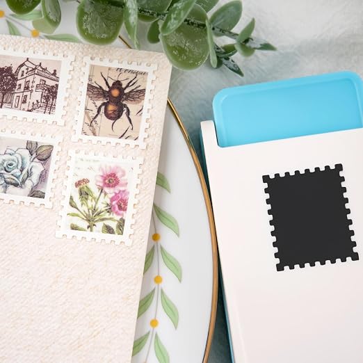 BAOFALI 3Pcs/Set 2 Stamp Puncher 1X0.8inch & 1inch Square Punch Set, Scalloped - Image 4