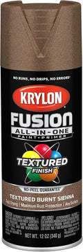 Krylon Fusion All-In-One Textured Spray Paint & Primer, Burnt Sienna by Krylon%C2%AE