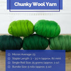 Revolution Fibers | Mixed Merino Wool Variety Pack | Perfect Wool Roving - Image 3
