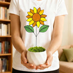 Glass Flowers, Stained Glass Sunflower - Image 2