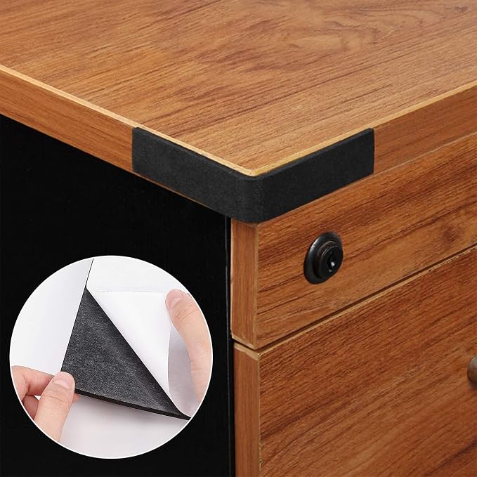 BENECREAT 6PCS Self Adhesive Backed Foam Sheet 12x8 Inch Black Nonslip EVA Foam - Image 6