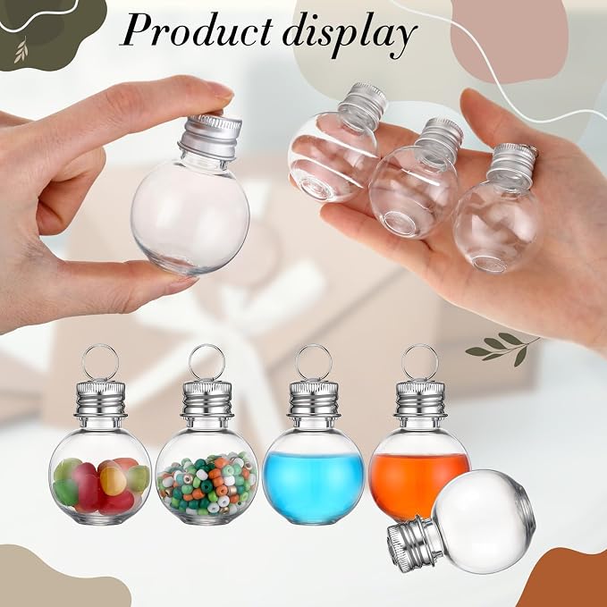 Bokon 25 Pack 1oz Mini Plastic Potion Bottles - Image 6