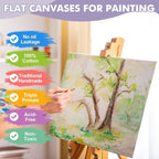 ESRICH Canvas Boards for Painting 12x16 Inch, 8 Pack Canvases for Painting - Image 3