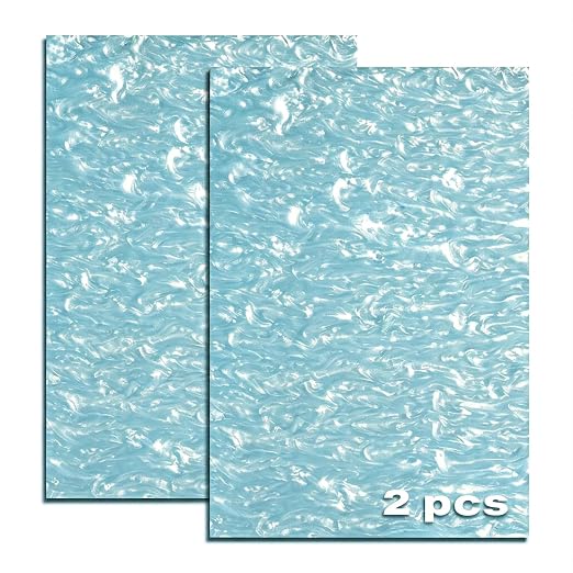 TOEPODO Cast Acrylic Sheet Pearlescent Ripple Acrylic Sheet 1/8“ Thickness by WelcomeTOEPODO