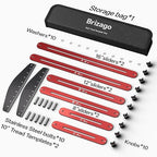 Stair Tread Gauge Template Tool, 10-67 Inches Adjustable Aluminum Alloy Stair - Image 6