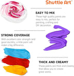 Shuttle Art Acrylic Paint, 24 Colors Acrylic Paint Bottle Set, 250ml/8.45oz Each - Image 5