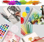 Sketch Book Pad, Drawing Paper 9" x 12" Spiral Bound, Durable Acid Free - Image 7